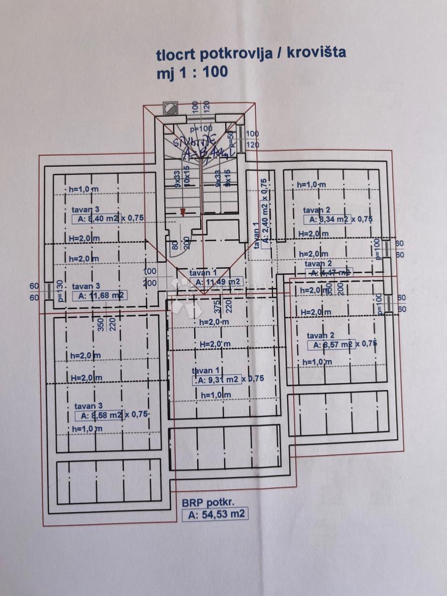 Hiša Banjol, Rab, 138m2