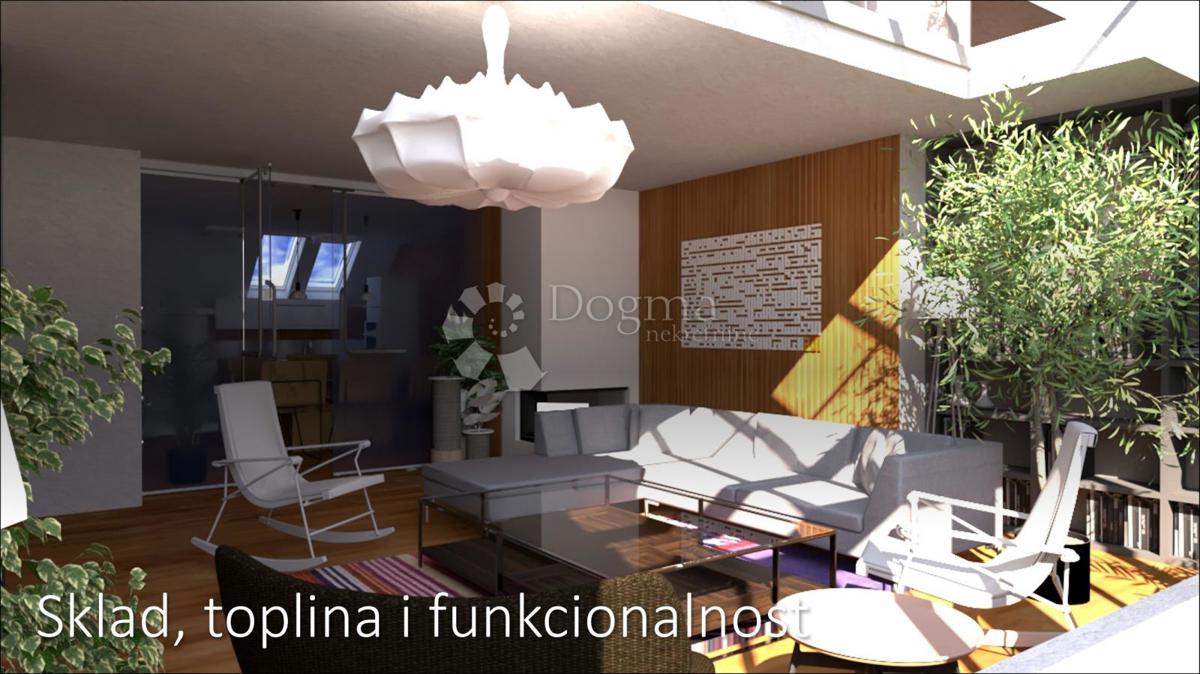 Luksuzno dvonadstropno podstrešje v središču Zagreba