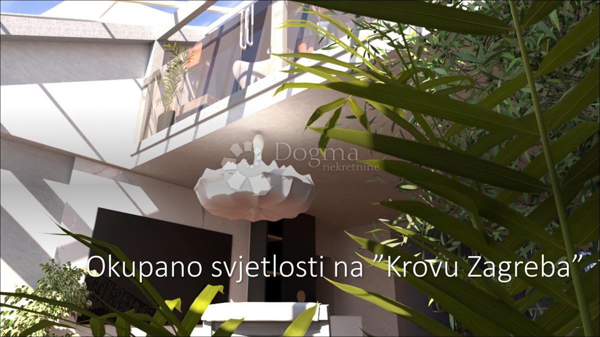 Luksuzno dvonadstropno podstrešje v središču Zagreba
