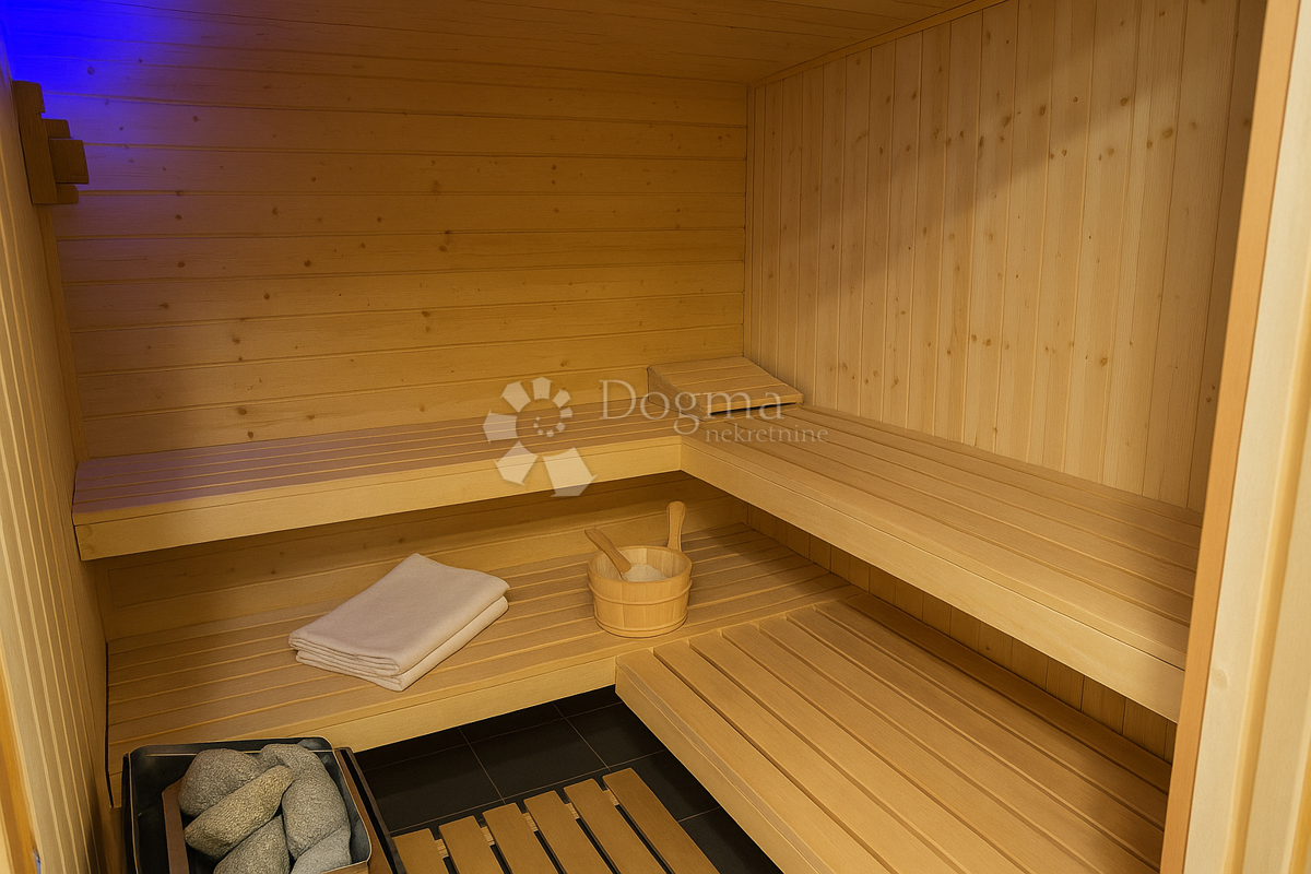 Luksuzno stanovanje z wellnessom in garažo