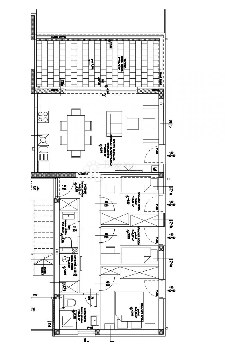 Stanovanje Žaborić, Šibenik - Okolica, 70,62m2