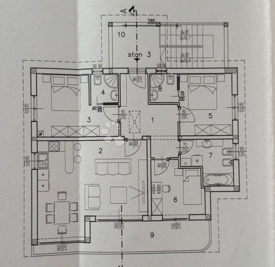 Stanovanje Matulji, 95,30m2