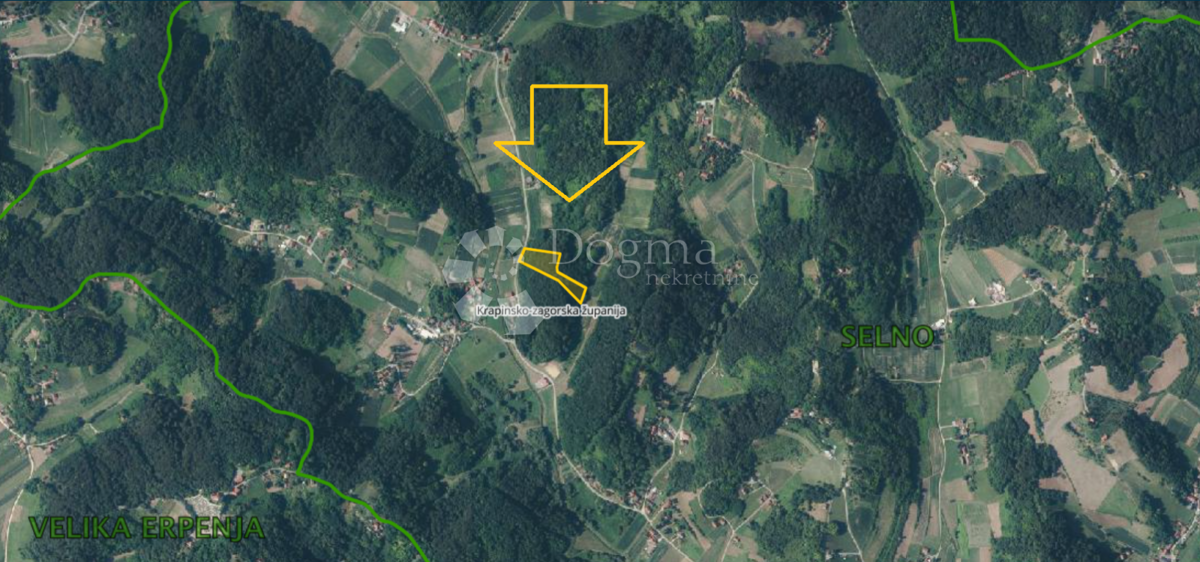 Zemljišče Selno, Krapinske Toplice, 3.938m2
