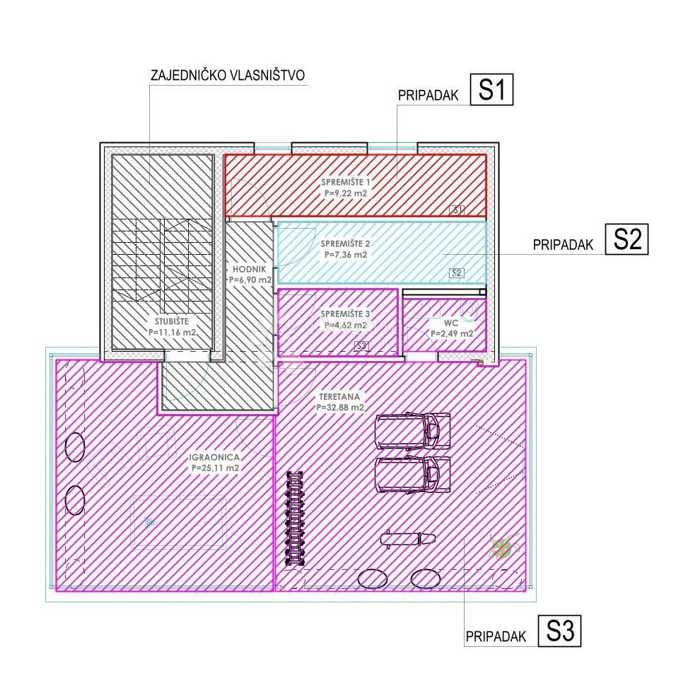 Stanovanje Diklo, Zadar, 134,10m2