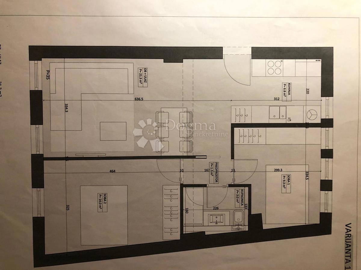 Stanovanje Gornji grad, Gornji Grad - Medveščak, 60,35m2