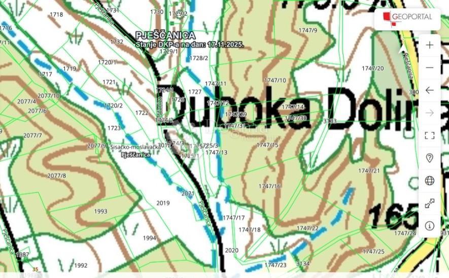 Kmetijsko zemljišče Pješčanica, Gvozd, 6.819m2