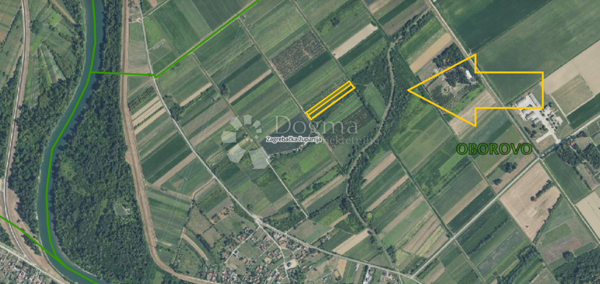 Kmetijsko zemljišče Oborovo, Rugvica, 5.206m2