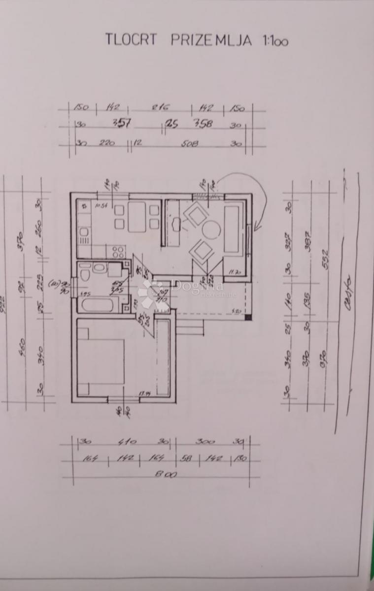 Hiša Divoselo, Gospić - Okolica, 50m2