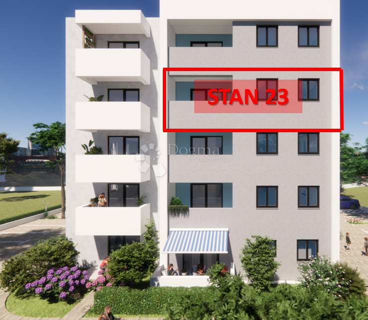 Stanovanje Monvidal, Pula, 54,96m2