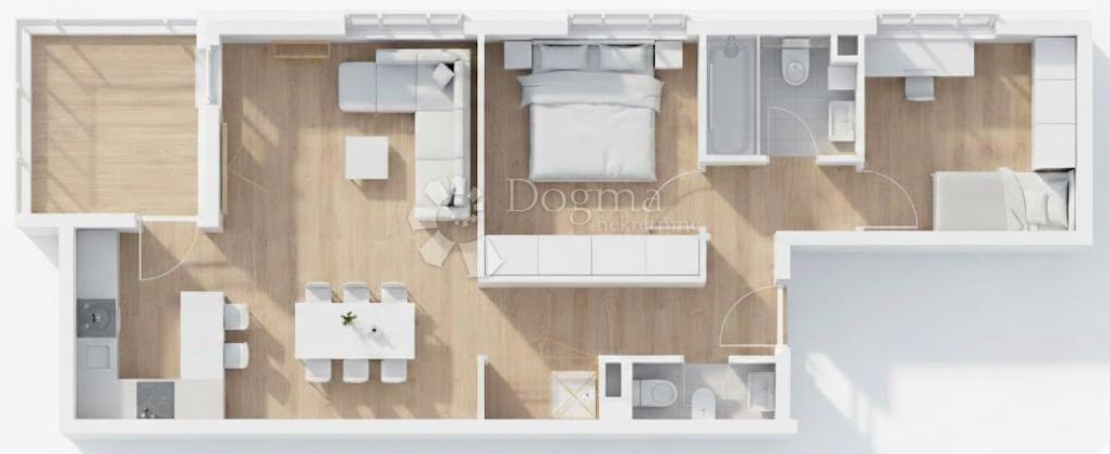 Stanovanje Donja Dubrava, 60,70m2