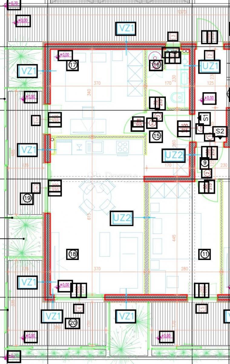 Stanovanje Žnjan, Split, 58,79m2