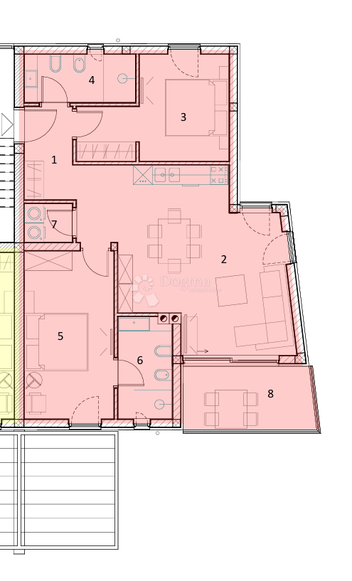 Umag, Zambratija, stanovanje v novogradnji