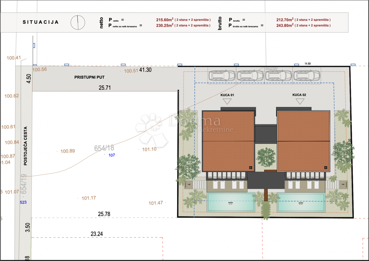 Hiša Gedići, Poreč, 115m2