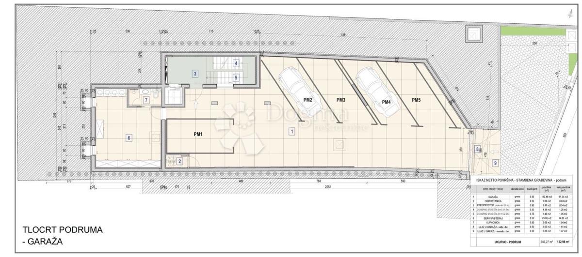 Hiša Srebrnjak, Maksimir, 450m2