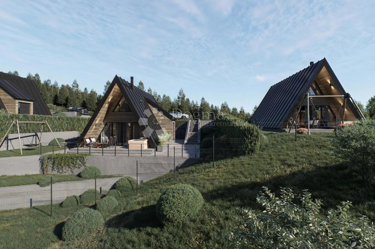 Zazidljivo zemljišče Crni Lug, Delnice, 437m2