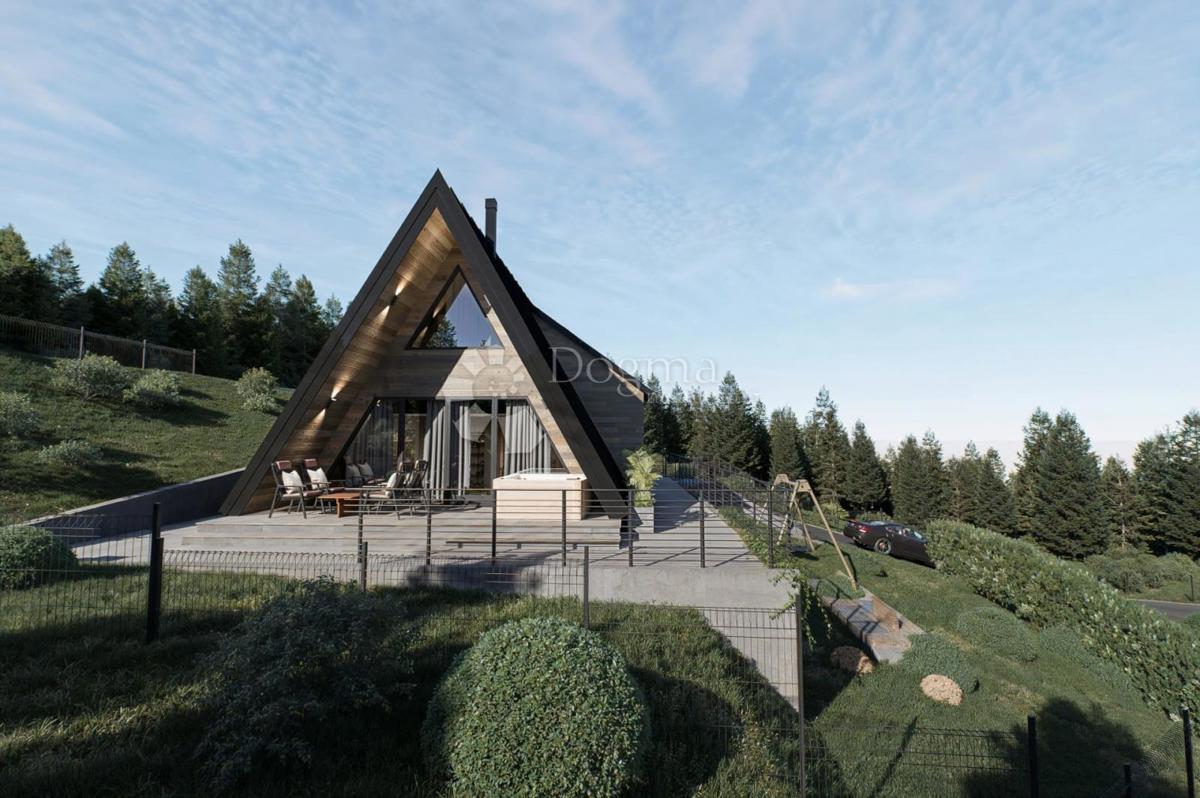 Zazidljivo zemljišče Crni Lug, Delnice, 437m2