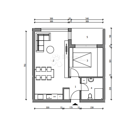 Stanovanje Sloboština, Novi Zagreb - Istok, 80,72m2