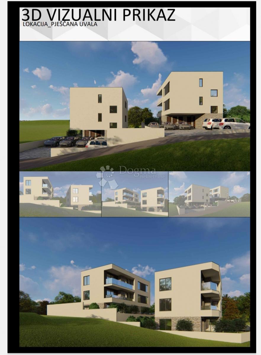 Stanovanje Pješčana Uvala, Medulin, 63,87m2