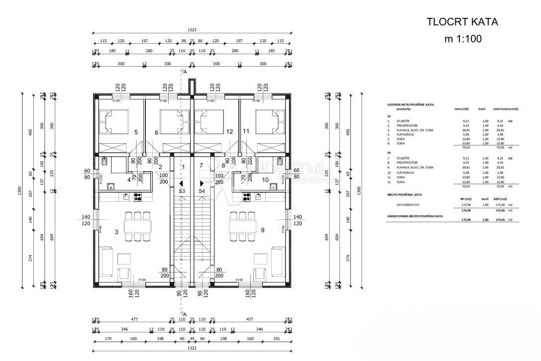 Stanovanje Vir, 79,23m2