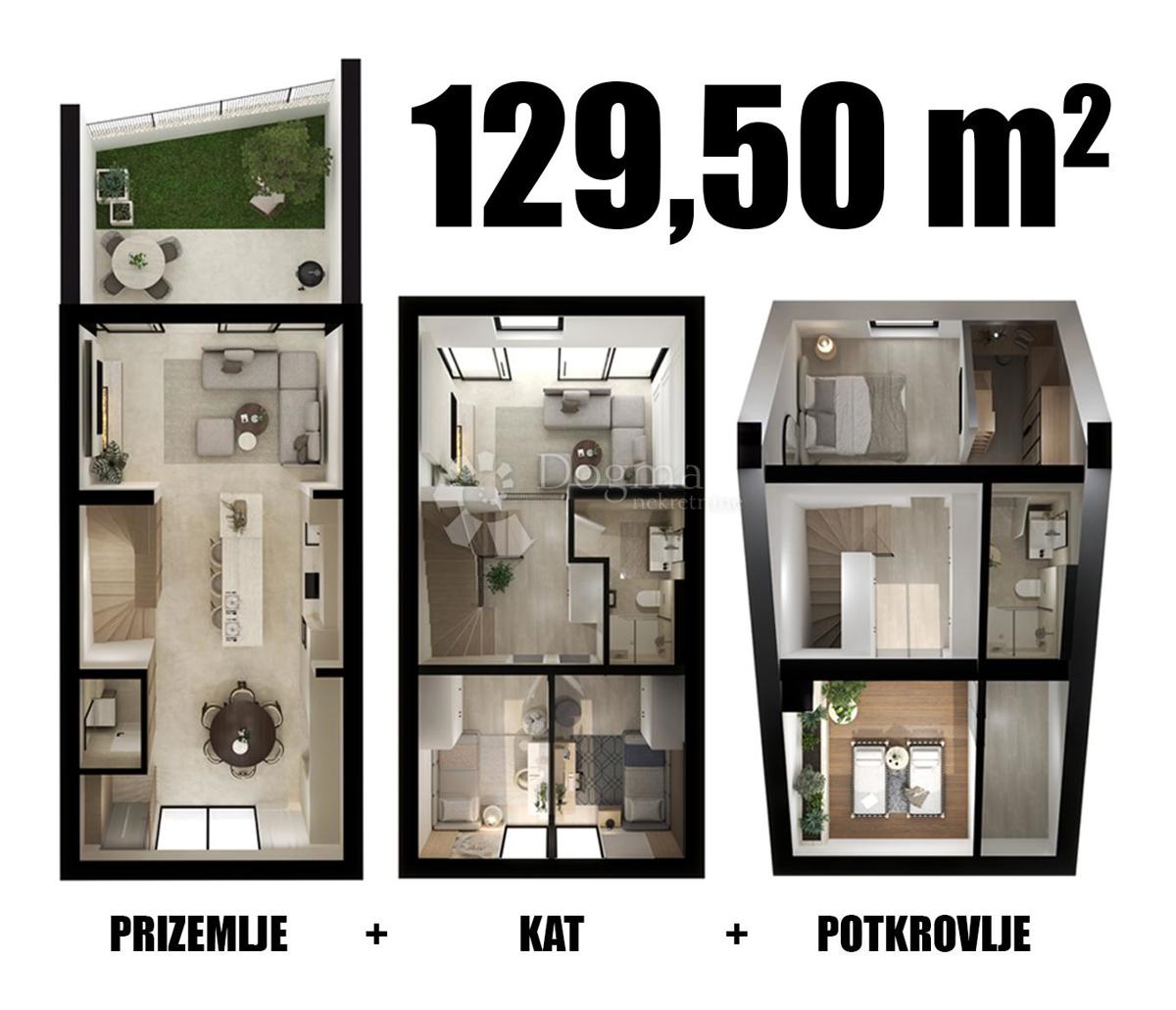 Hiša Gornje Podotočje, Velika Gorica - Okolica, 129,50m2