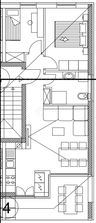 Stanovanje Valmade, Pula, 47,80m2