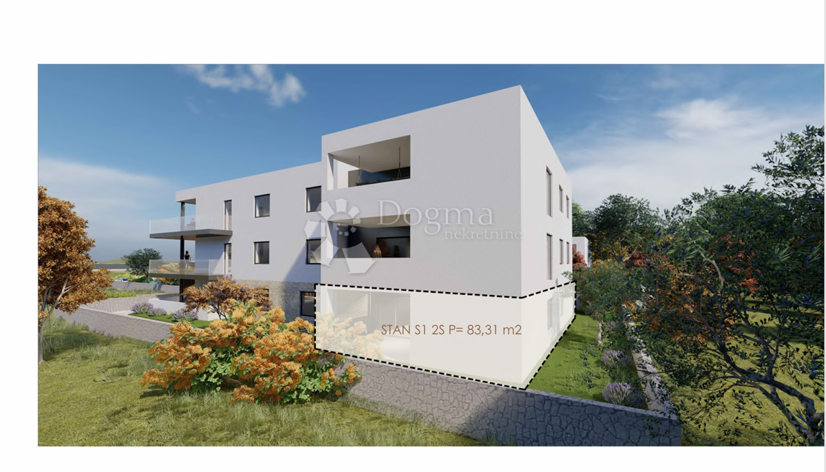 Stanovanje Privlaka, 83,31m2