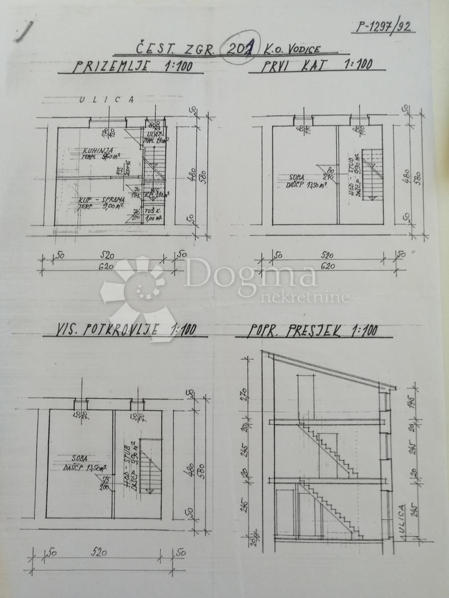 Hiša Vodice, 75m2