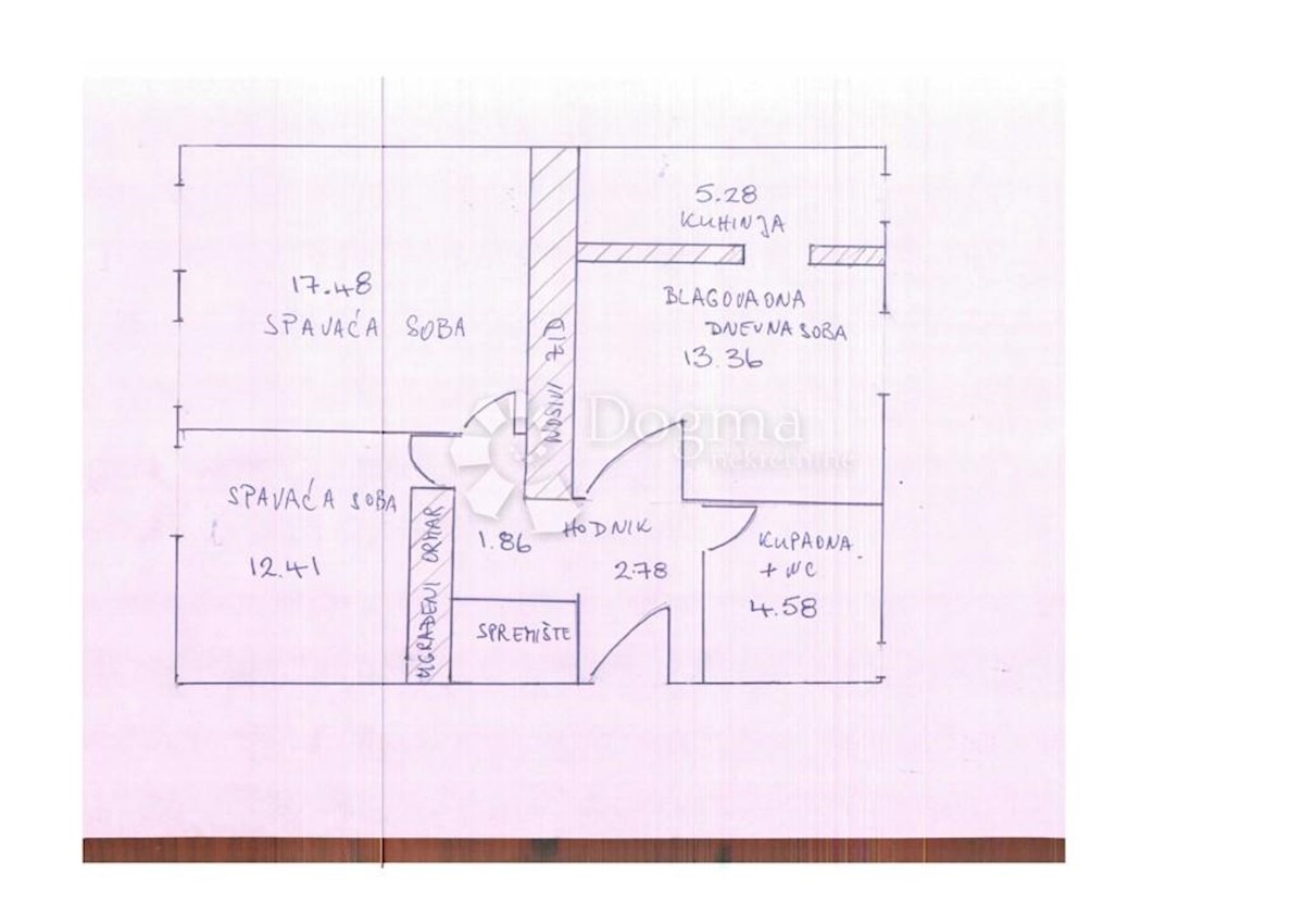 Stanovanje Britanac, Gornji Grad - Medveščak, 57,75m2