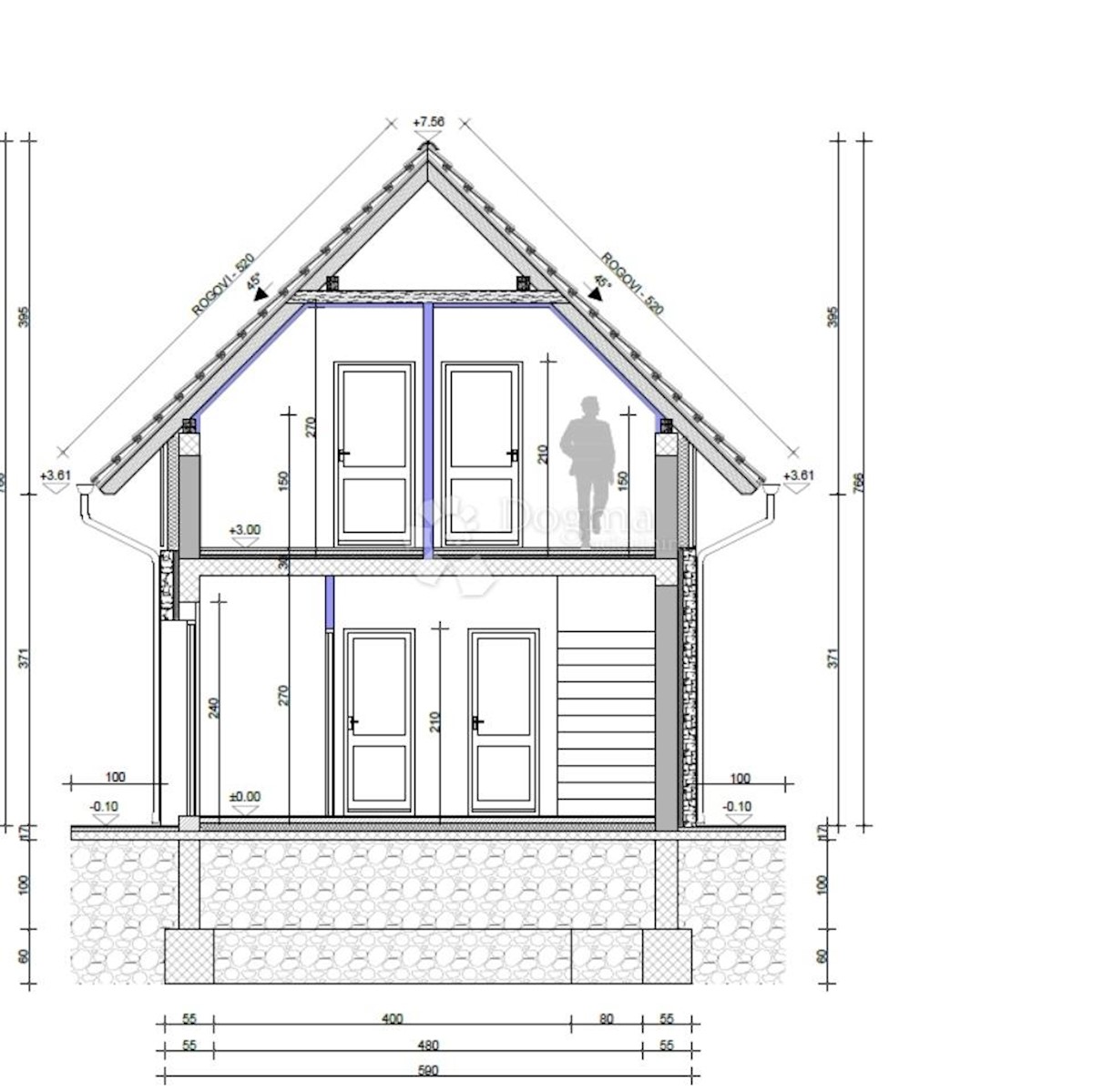 Zemljišče Veljun Primorski, Senj, 380m2