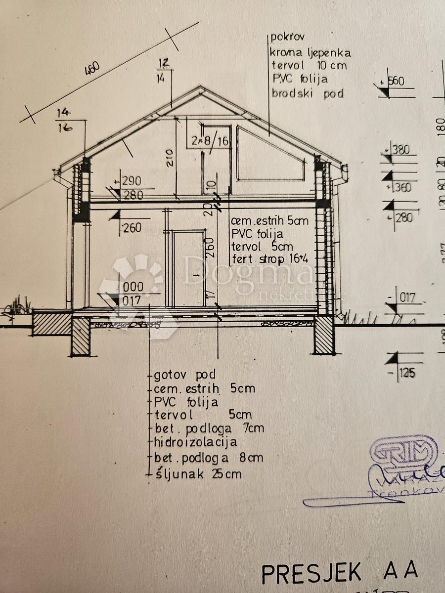 Hiša Zamlača, Vidovec, 160m2