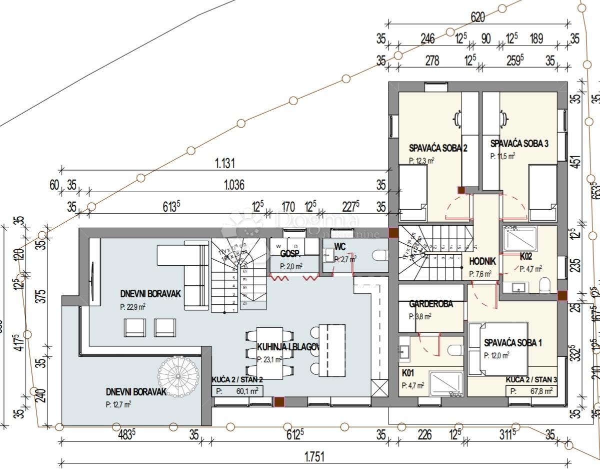 Stanovanje Pavlovac, Matulji, 144,50m2