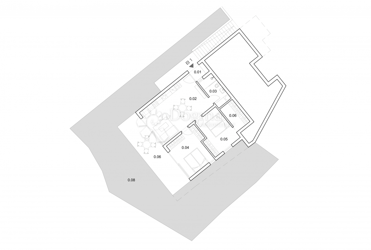 Lux Apartma Ražanj, Rogoznica, 100,90m2