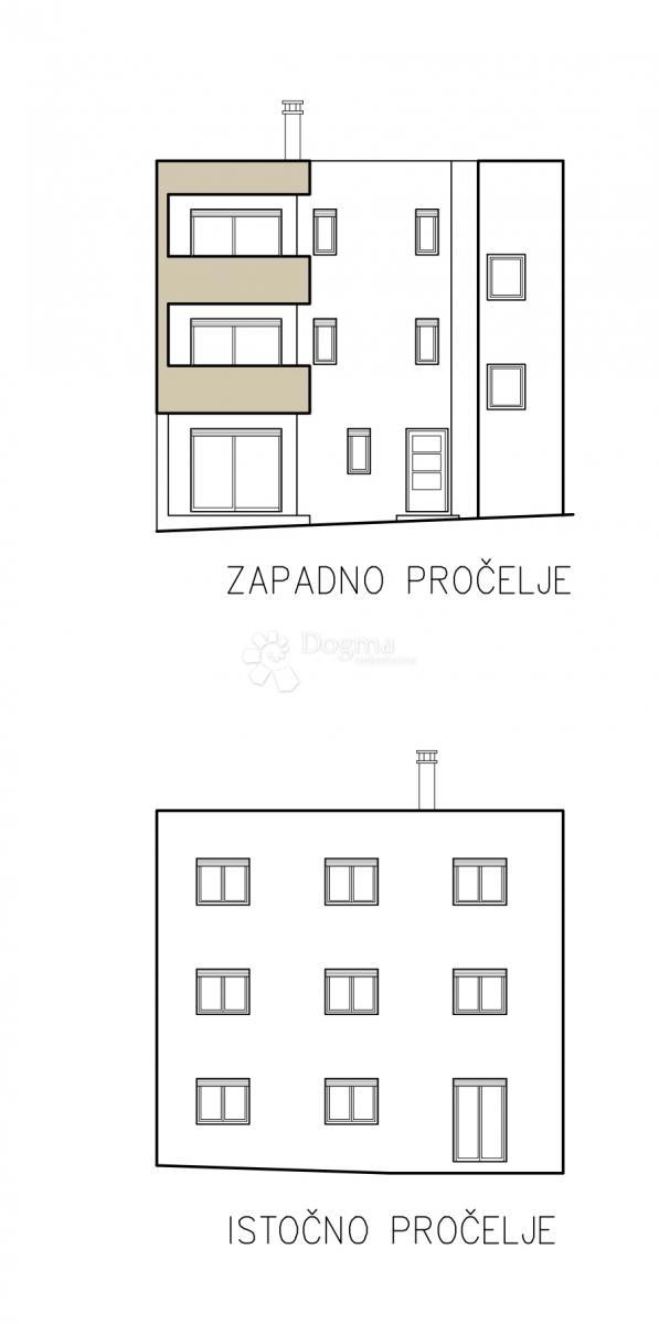 Stanovanje Valdebek, Pula, 54,98m2