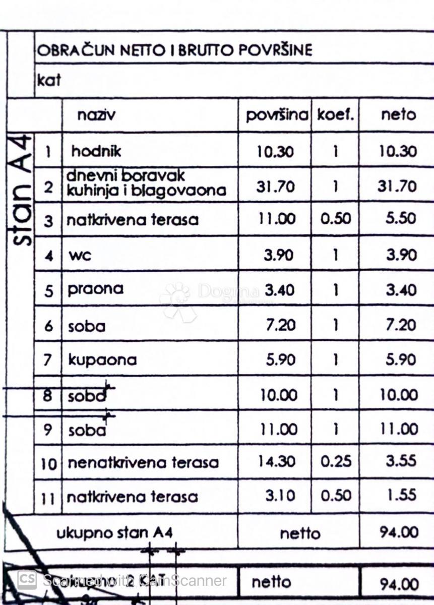 Stanovanje Monteserpo - Komunal, Pula, 42,75m2