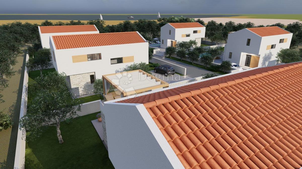 Rtina Sunset – projekt 6 vil z bazenom in pogledom na morje