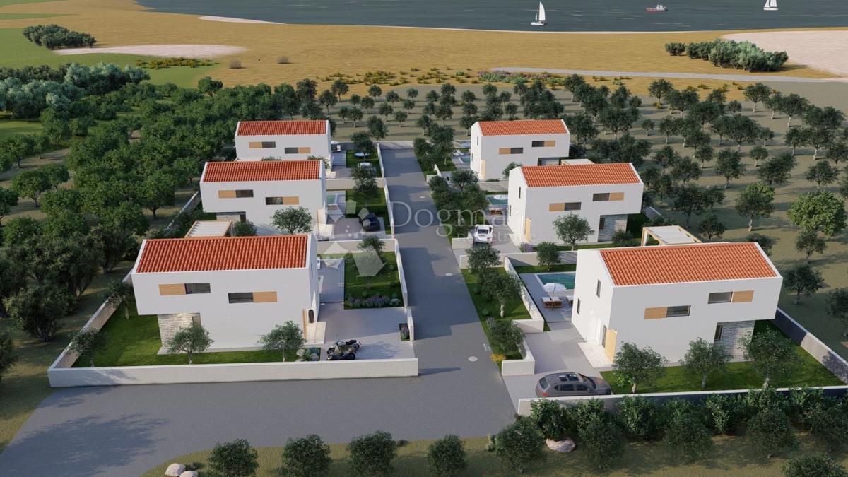 Rtina Sunset – projekt 6 vil z bazenom in pogledom na morje