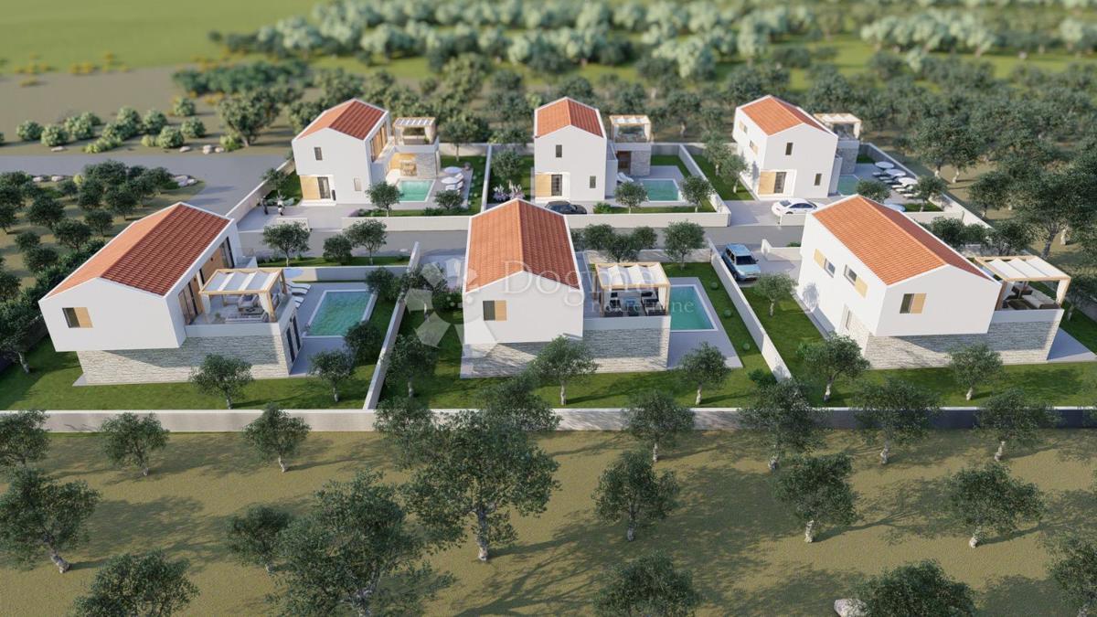 Rtina Sunset – projekt 6 vil z bazenom in pogledom na morje