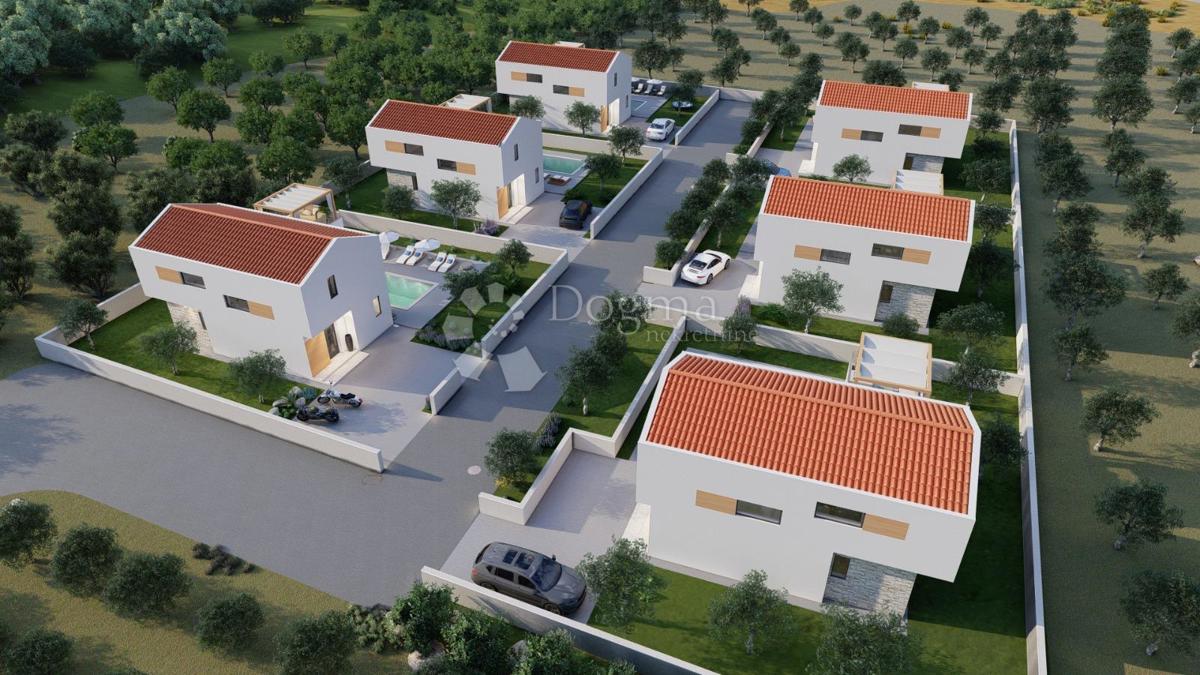 Rtina Sunset – projekt 6 vil z bazenom in pogledom na morje