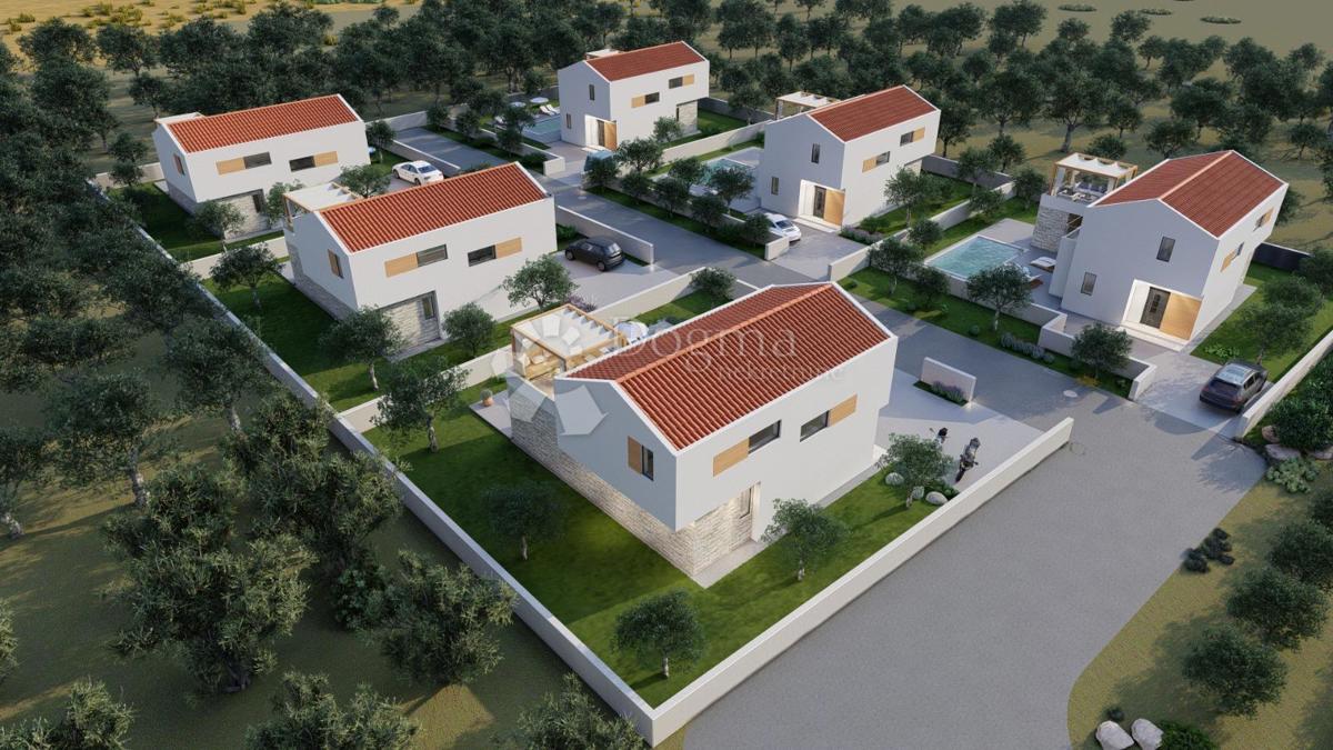 Rtina Sunset – projekt 6 vil z bazenom in pogledom na morje