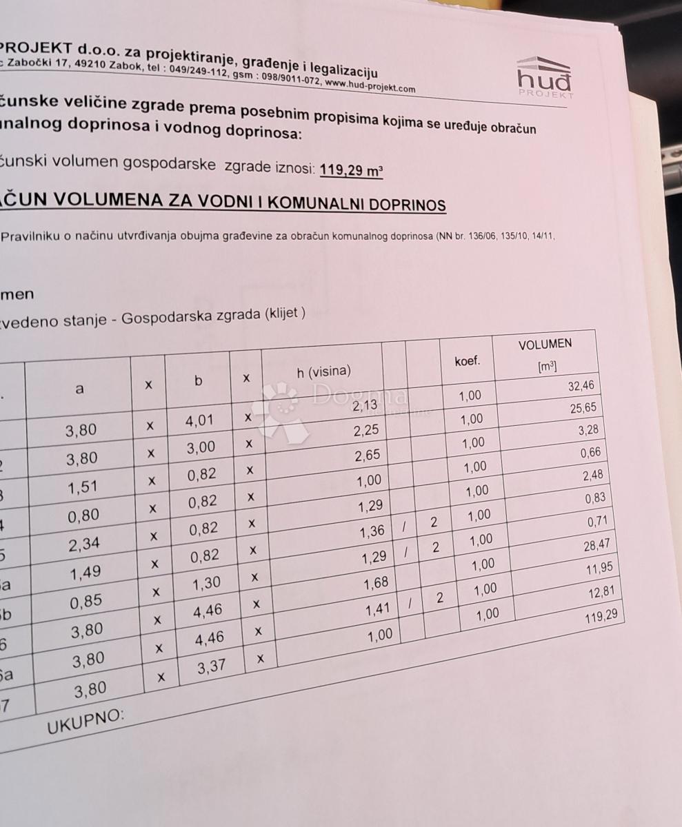 Hiša Grabrovec, Zabok, 45m2
