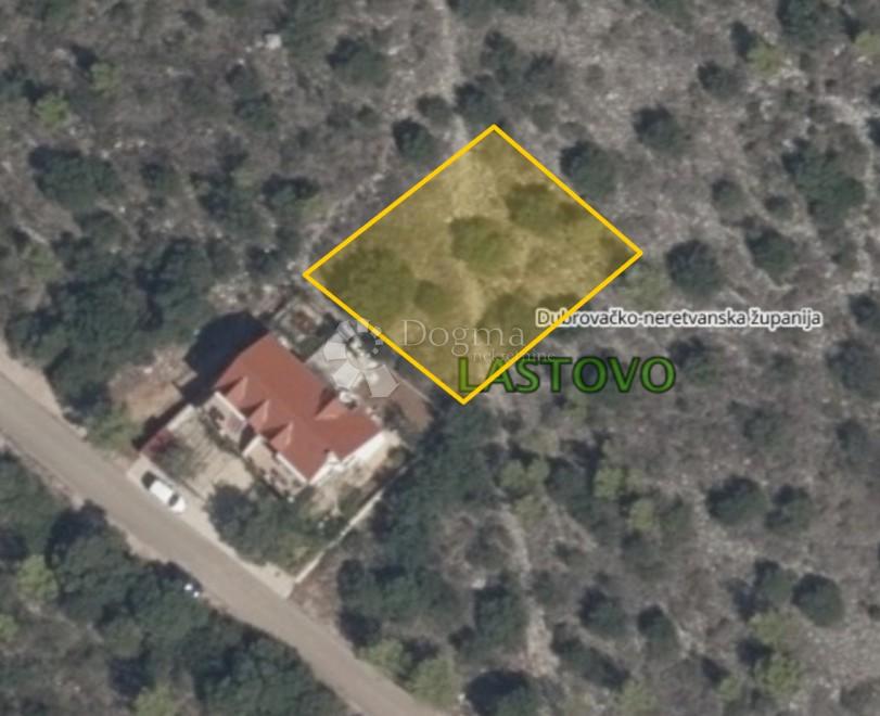 Zazidljivo zemljišče Skrivena Luka, Lastovo, 471m2