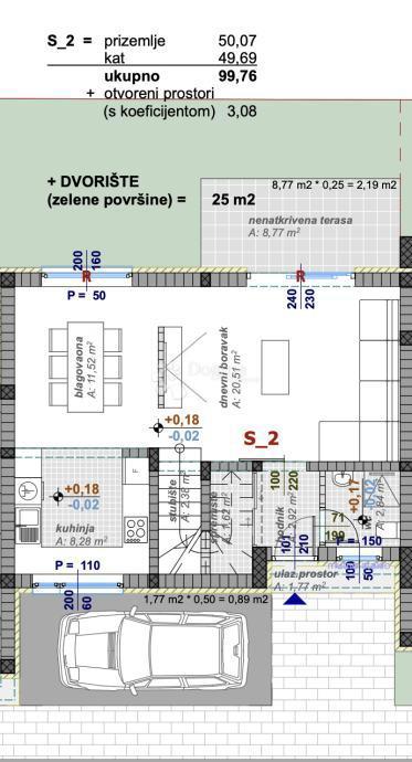 Stanovanje Cinderišče, Koprivnica, 99,76m2