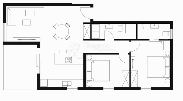 Stanovanje Peroj, Vodnjan, 77,60m2