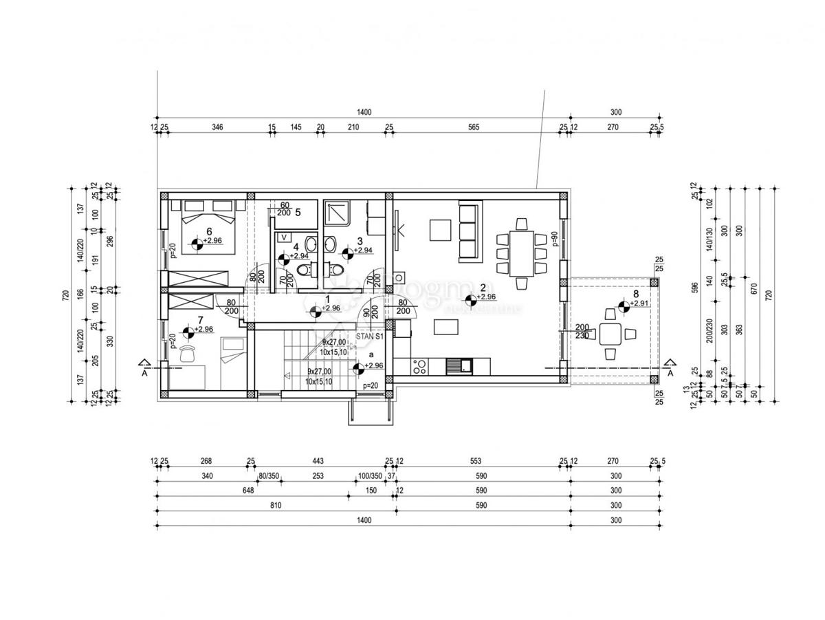 Stanovanje Gaišće, Sesvete, 78,51m2