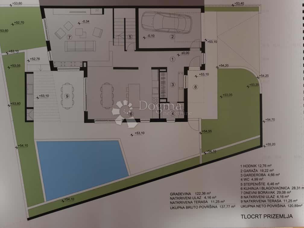 Hiša Strožanac, Podstrana, 293m2