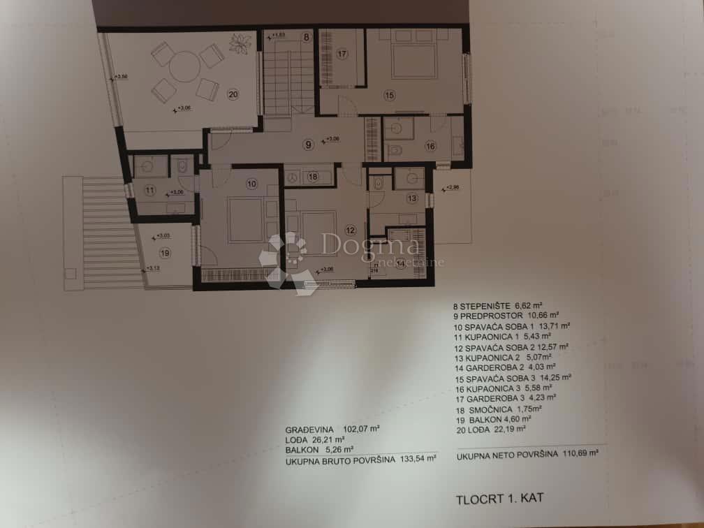 Hiša Strožanac, Podstrana, 293m2