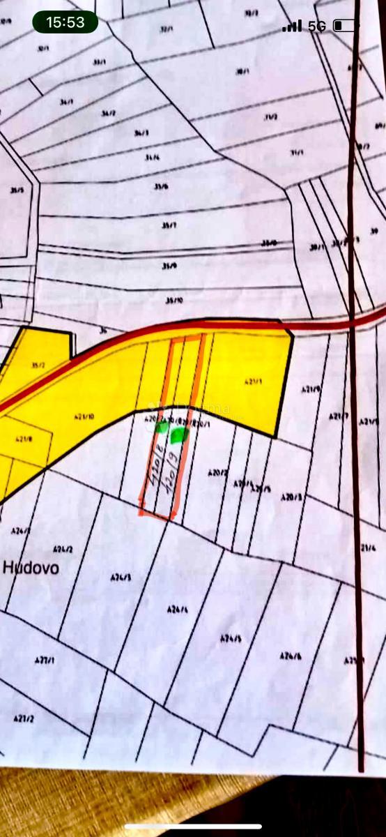 Zazidljivo zemljišče Hudovo, Rakovec, 2.622m2