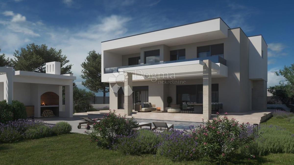 ŠIBENIK/TROMILJA - MODERNA VILA Z BAZENOM