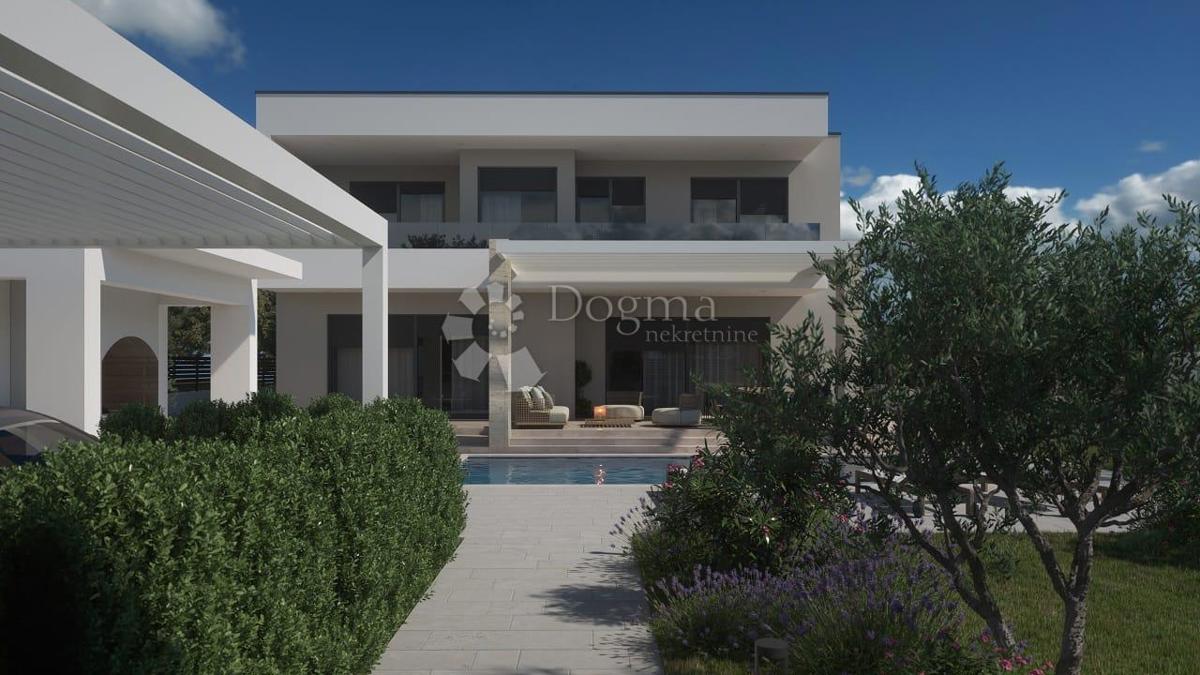 ŠIBENIK/TROMILJA - MODERNA VILA Z BAZENOM