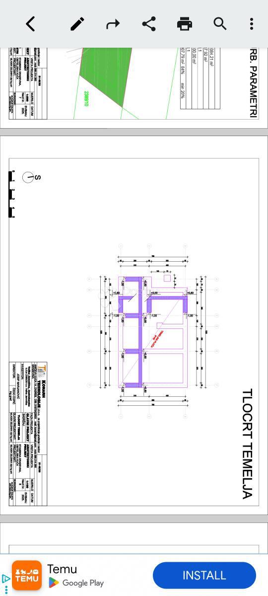 Zazidljivo zemljišče Bregana Pisarovinska, Pisarovina, 907m2